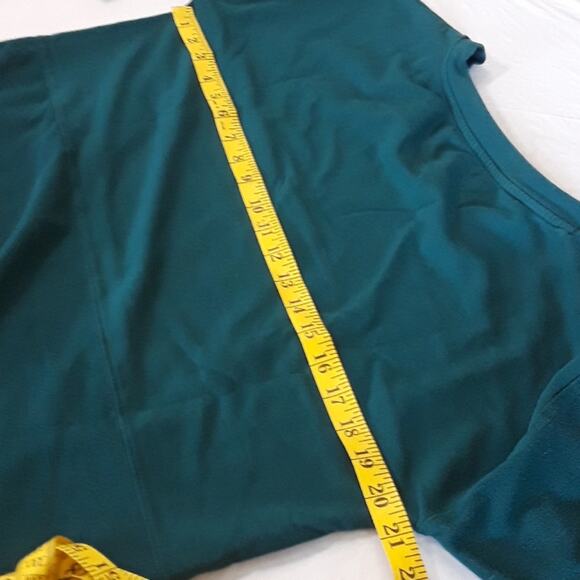 Zelos Womens Sz L Hunter Green Lightweight Long Sleeve Sweatshirt - Picture 9 of 10